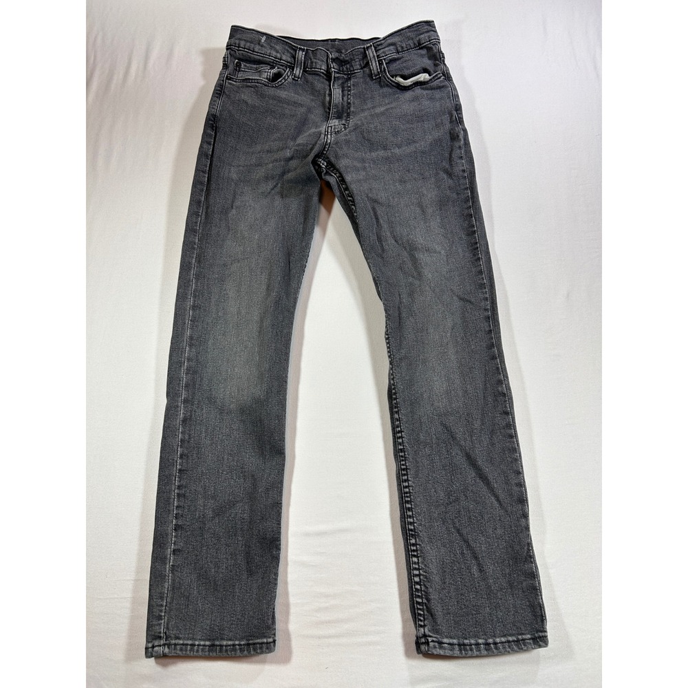 Levis 511 Slim Fit Gray Denim Jeans Mens 33x32 04511-3091 Stretch Pants